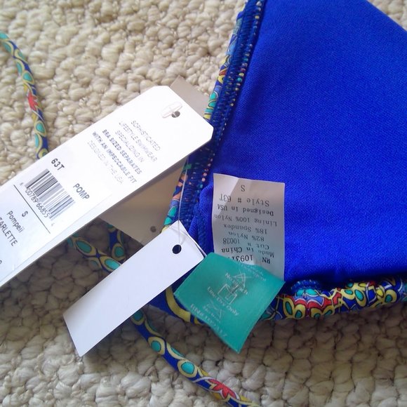 NWT Sunsets Cali Bathing Suit Swimwear small - Picture 6 of 6